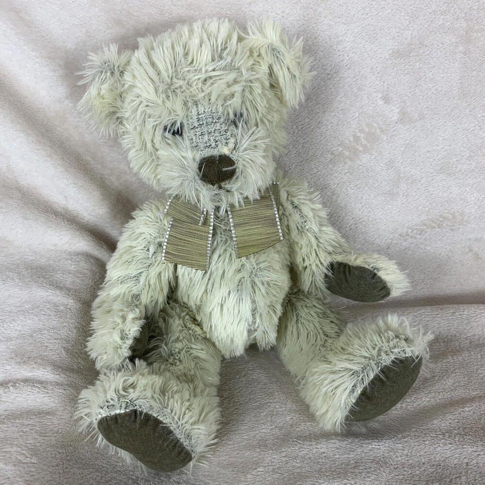 Russ Berrie Burleigh Bear Plush 10” Stuffed Animal Toy 24019 - Picture 1 of 8